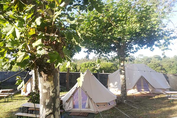 Tiendas de campaña todo incluido Kampaoh Ria de Arousa