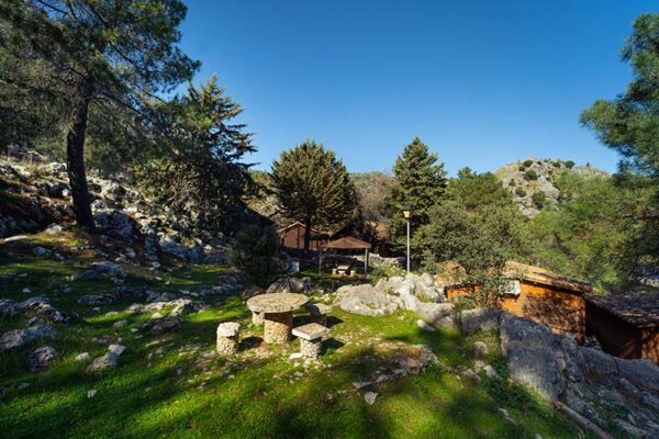 Camping Tajo Rodillo en Grazalema, Cádiz