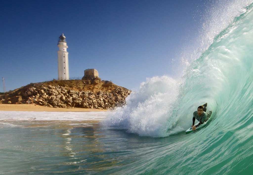 surf en el palmar de vejer