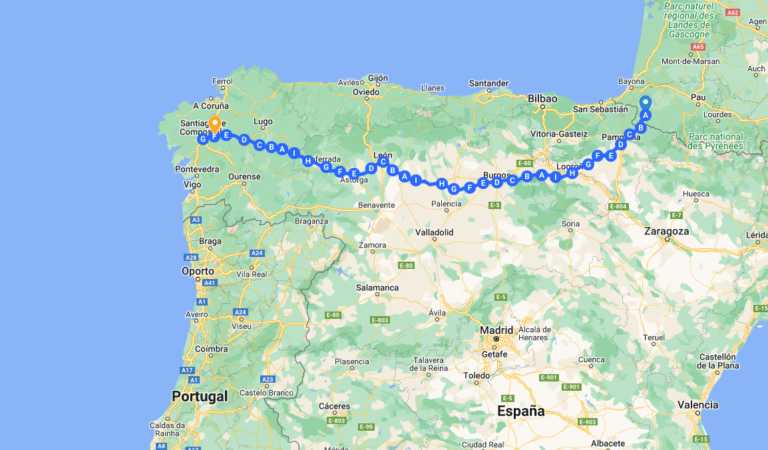 Camino de Santiago Francés | Guía de Etapas y Mapa