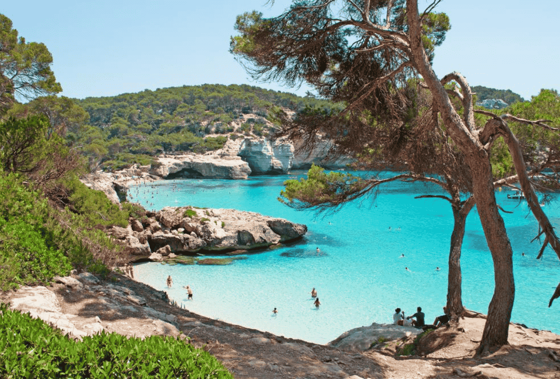 Cala Mitjana menorca