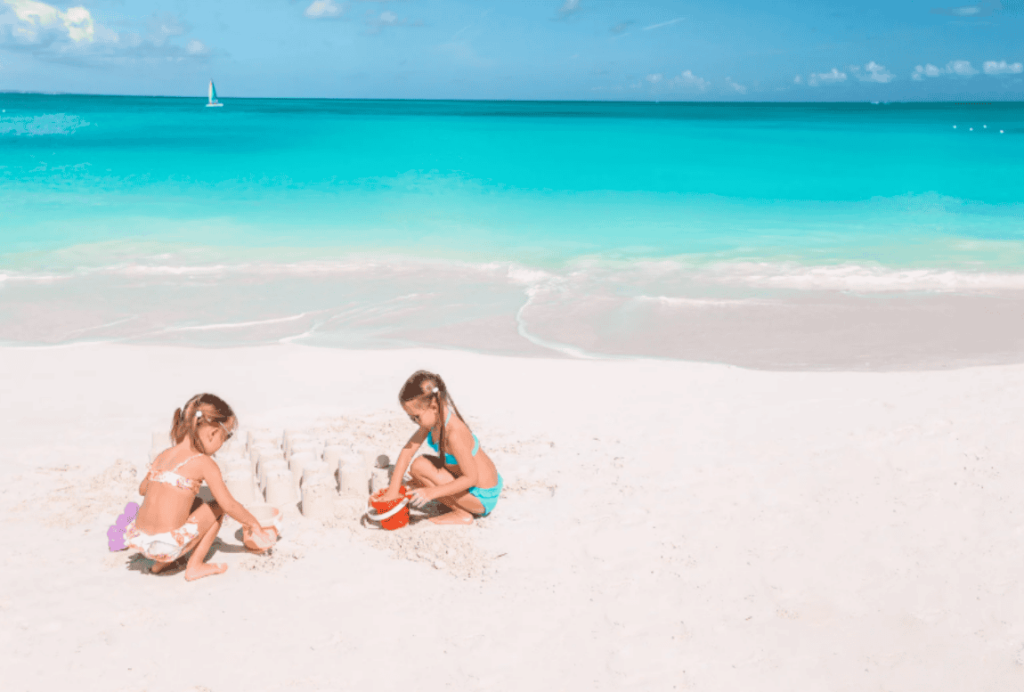 Playa Menorca niños