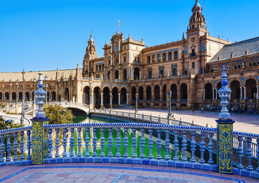 Plaza España en Sevilla
