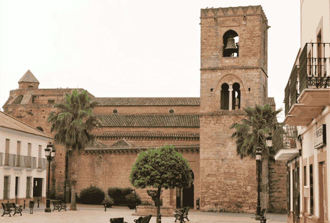 Plaza de España Niebla HUELVA